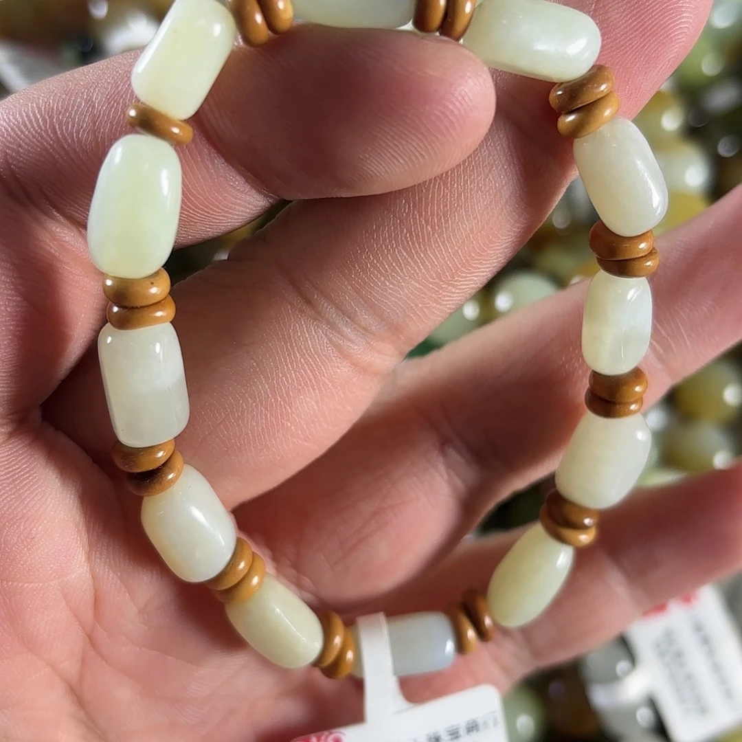 和田玉手链未镶嵌W23