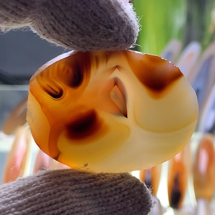 未镶嵌玛瑙/玉髓珠宝半成品75