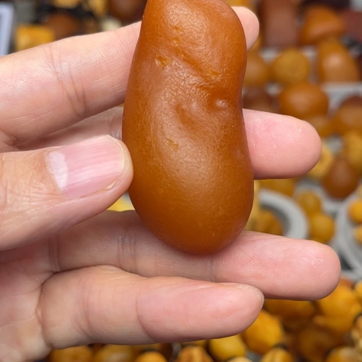 琥珀未镶嵌裸石天然蜜蜡手串