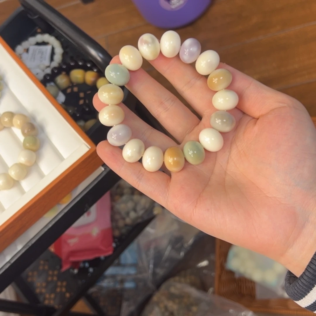 菩提根/象牙果手串哼微瑕定制没挂牌不退不换