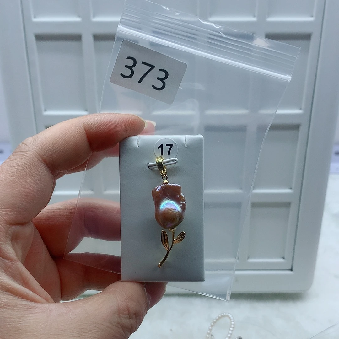 吊坠(不含链)合金淡水珍珠