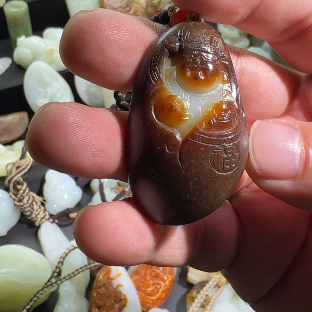 和田玉颈饰未镶嵌@***水