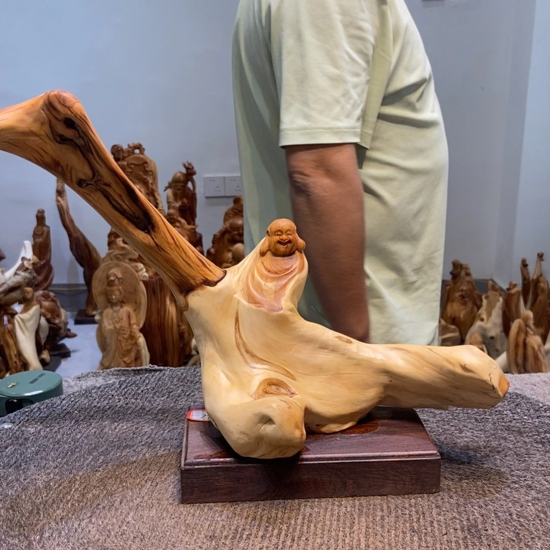 柏木（崖柏）太行崖柏根雕摆件