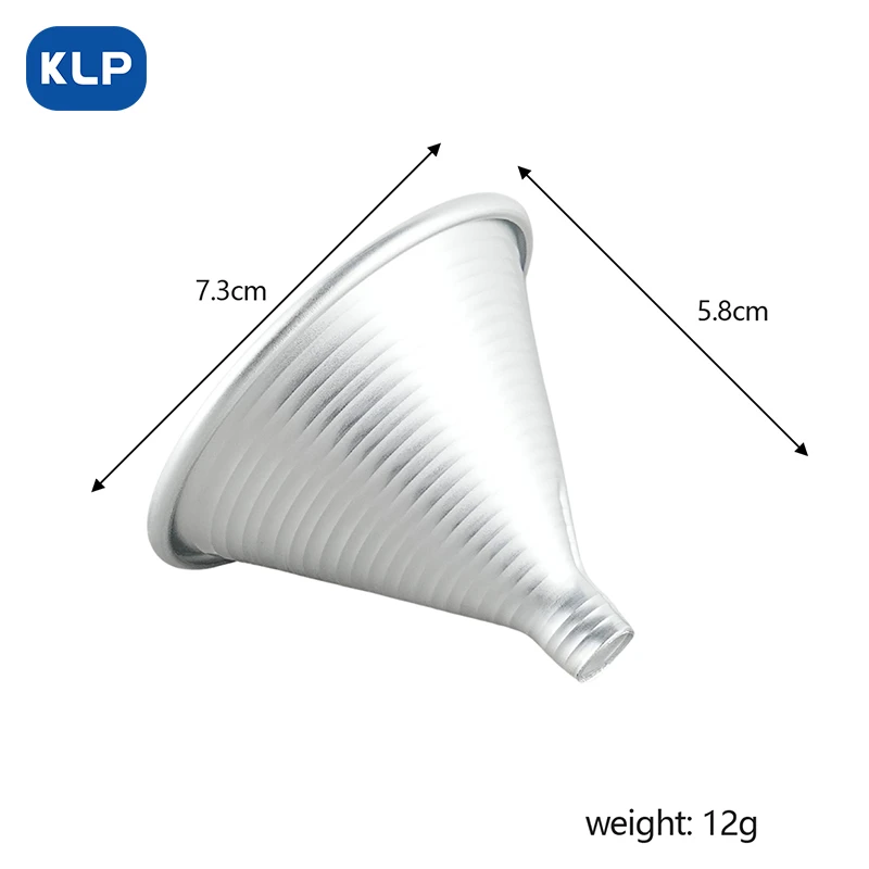【3个装】KLP 酒壶灌装小漏斗分装锥形家用大口径便携
