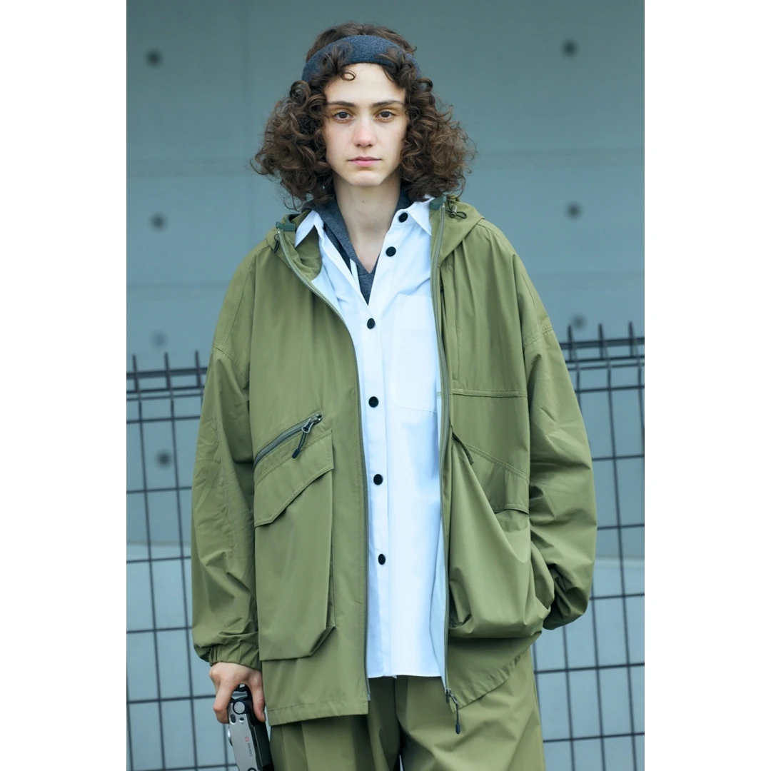 【MonTendre】春季新款 N 客供塔夫绸防水工装登山休闲冲锋衣外套女