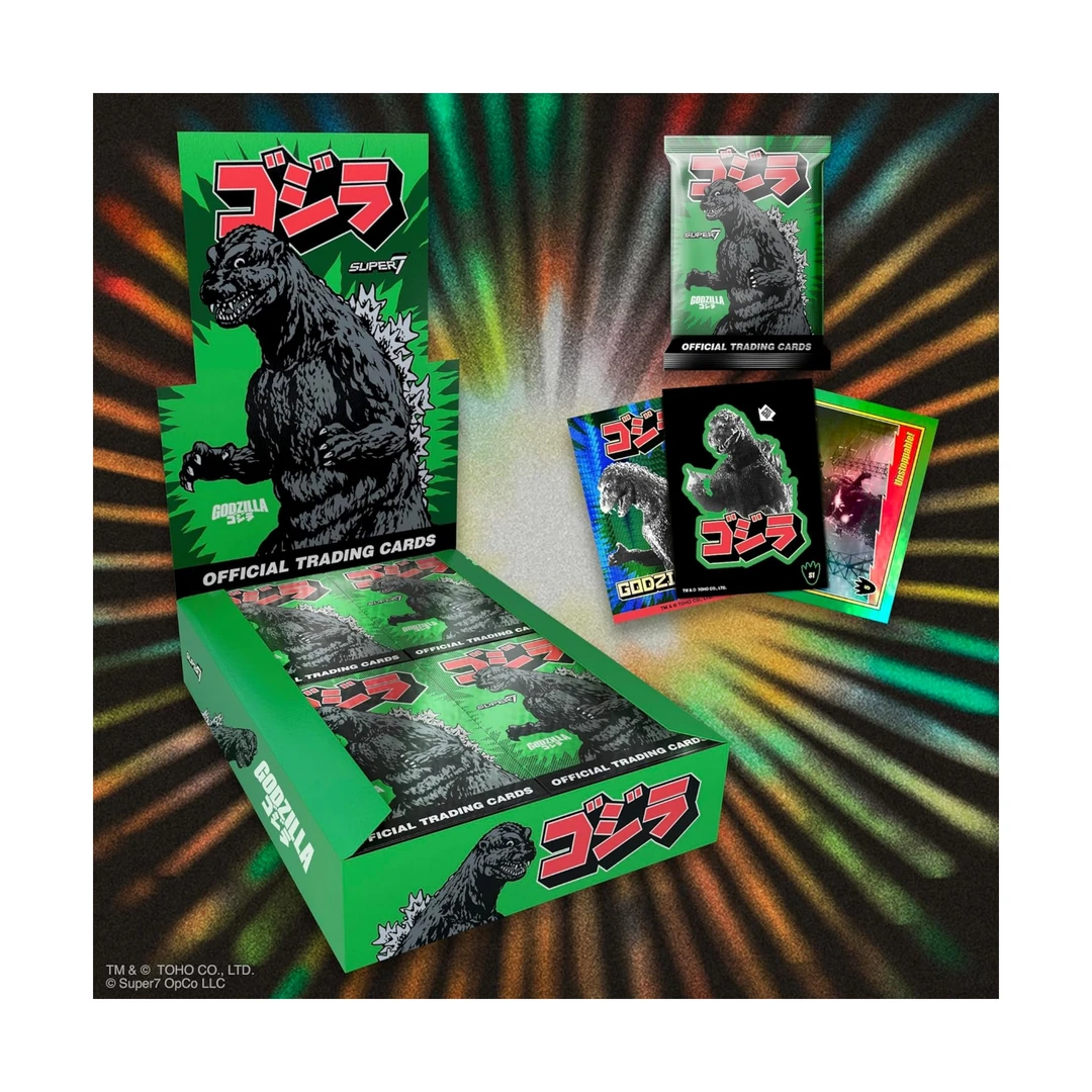 SUPER 7 哥斯拉 Godzilla 集换式卡牌收藏卡包卡牌