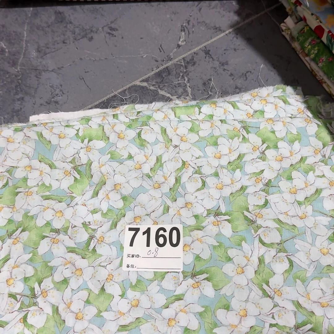 纯棉80支府绸0.8米长X1.5米宽小块