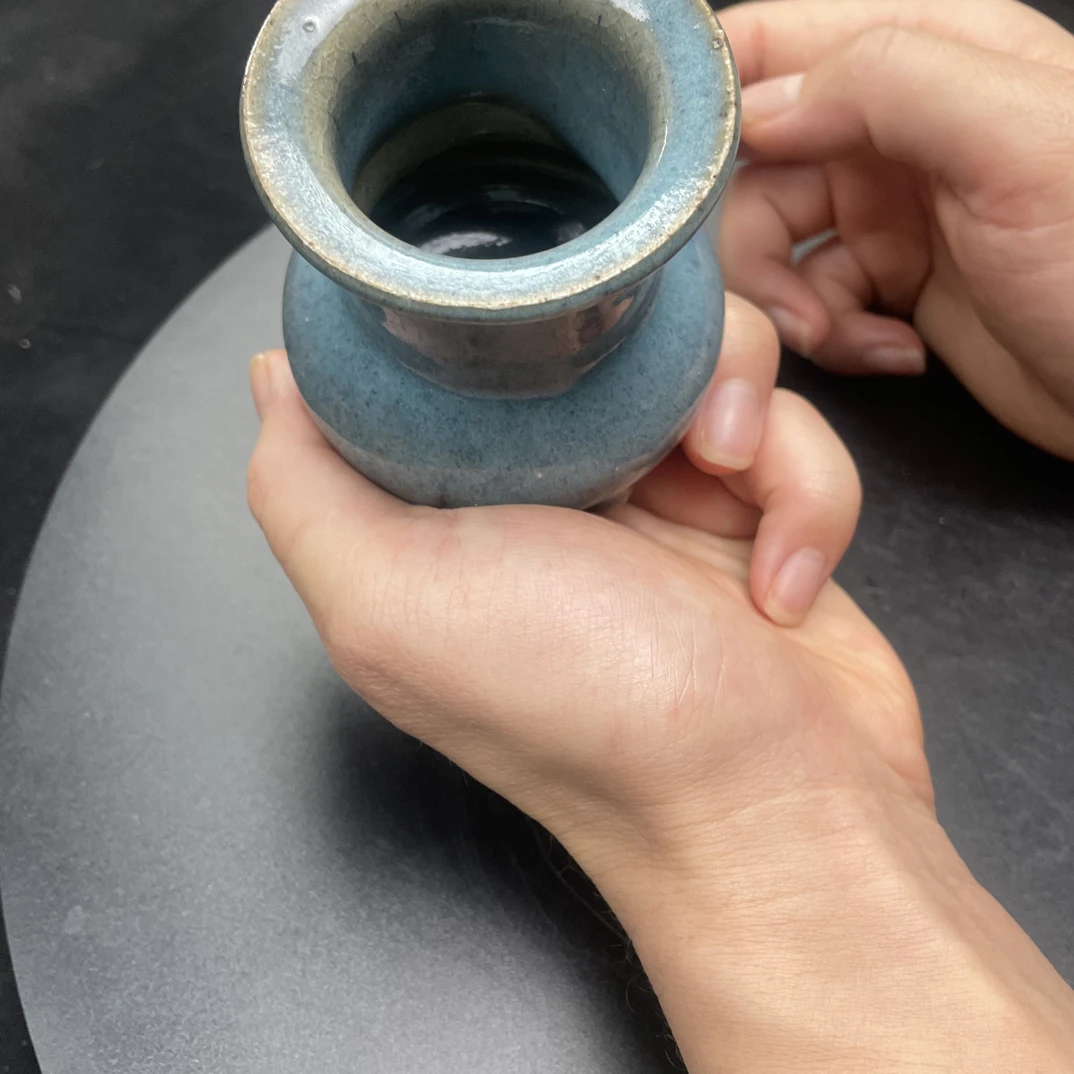 仿古瓷 仿古瓷三足炉3160