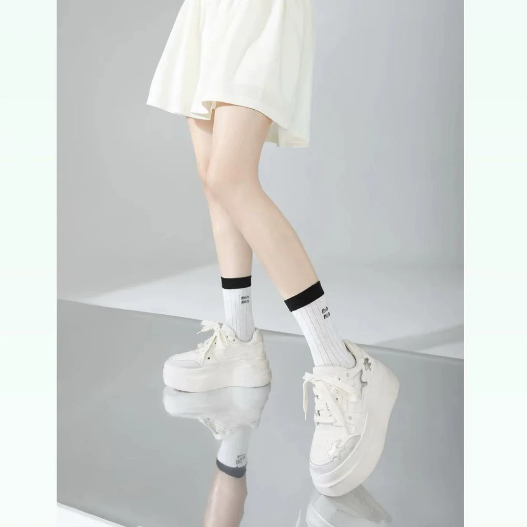 现货C1｜真皮羊里垫“星星”松糕女鞋｜半码拍小｜6619-3