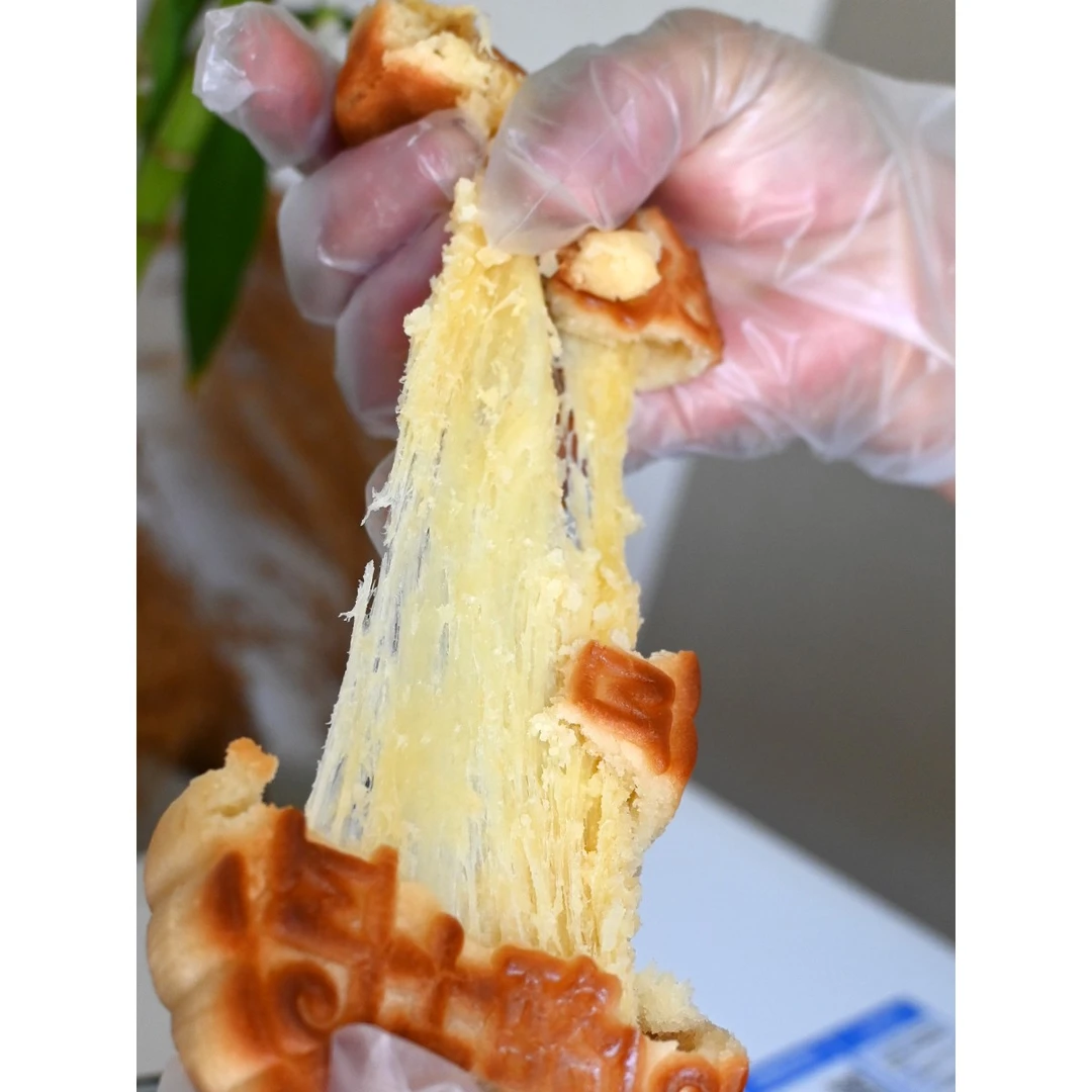 乌丹蒙特月饼内蒙古奶皮奶酪奶酪拉丝月饼牛奶豆腐手工月饼中秋