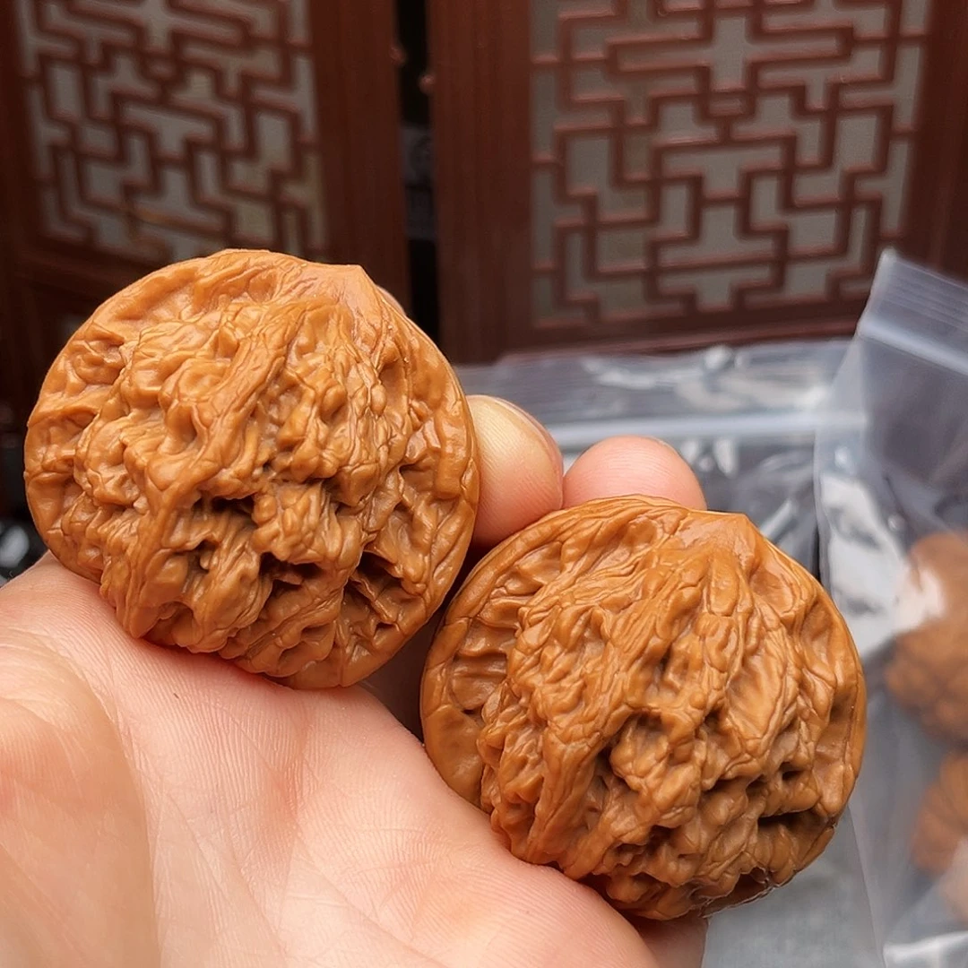 把件文玩核桃麦虎