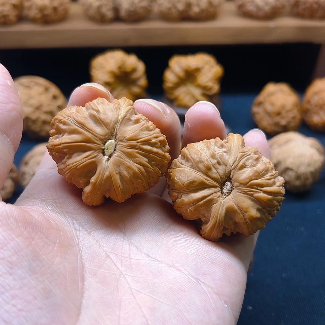 把件核桃白狮子39全品
