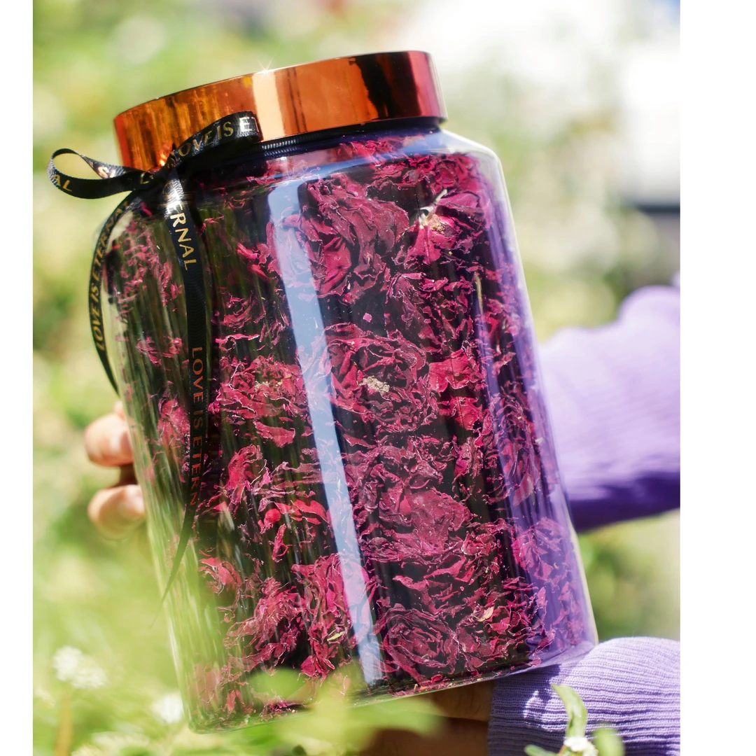 冻干墨红玫瑰桶装 120g