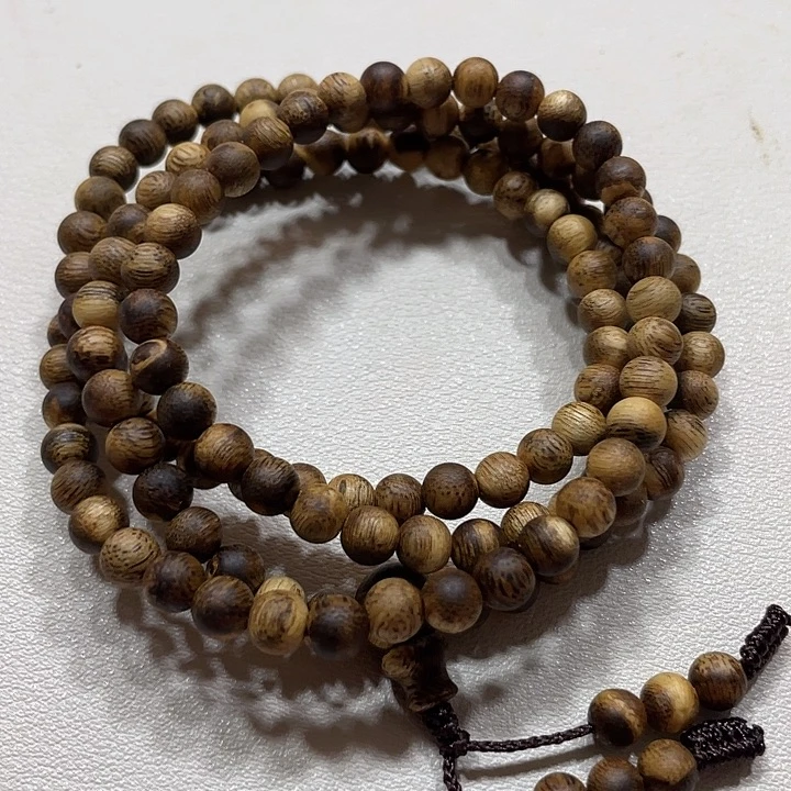 沉香碎屑沉香木05多圈一物一拍