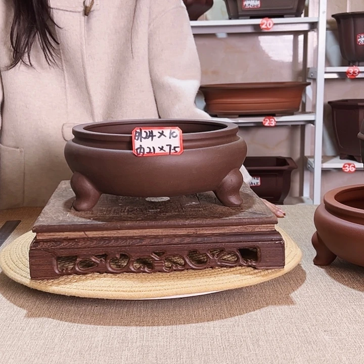 花盆紫砂紫砂花盆