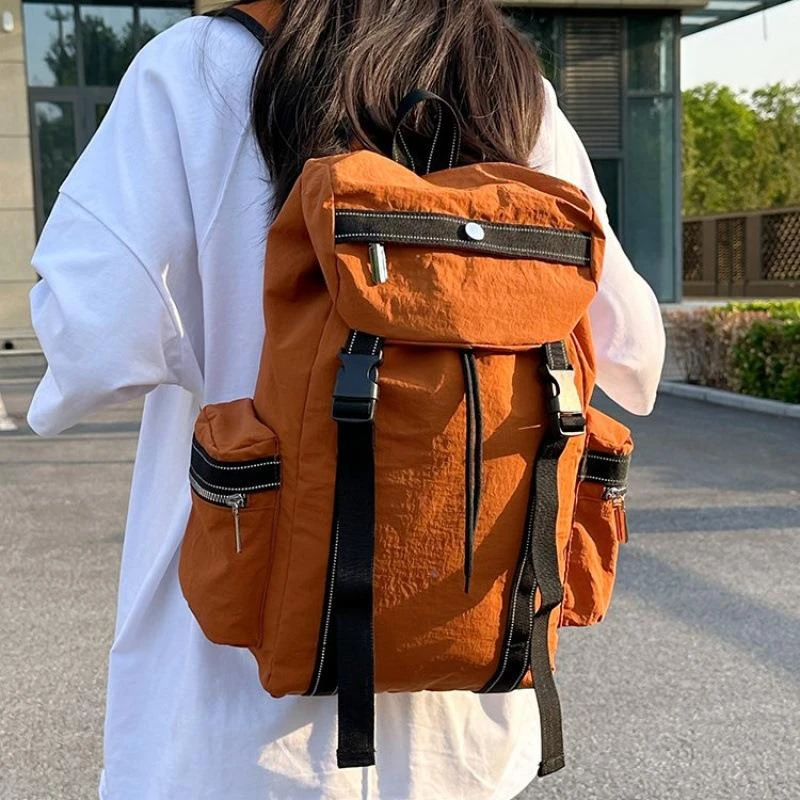 轻便旅游双肩包户外徒步登山背包大容量通勤书包女款2025新款包包