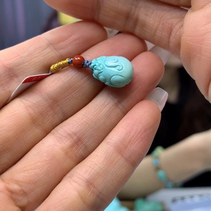 绿松石未镶嵌配饰