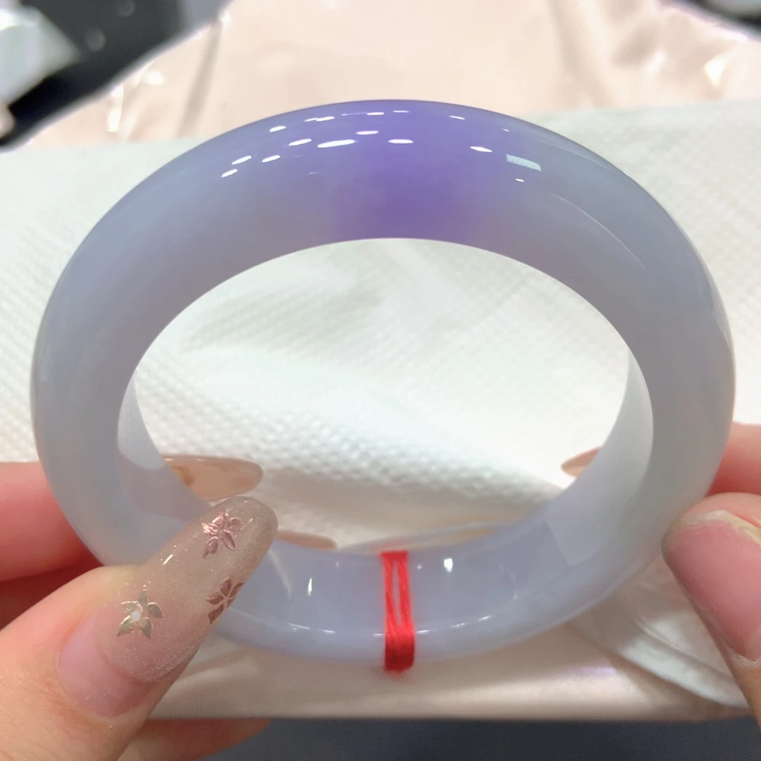 翡翠未镶嵌手镯53正