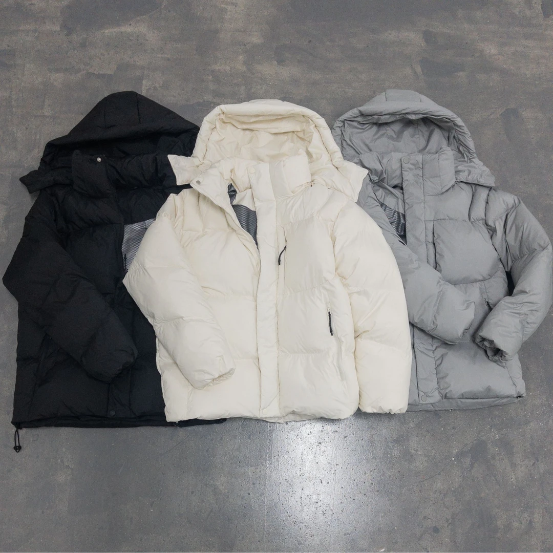 【棉衣系列】保暖秘诀 / 时髦纯色多口袋防寒 加厚棉服外套