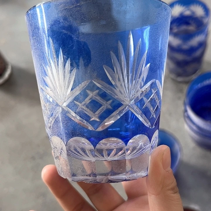 手柄款水晶玻璃如图一个