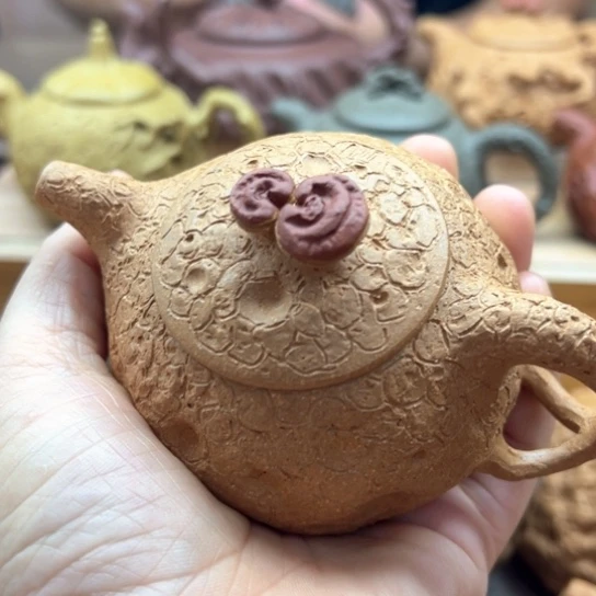 茶壶紫砂全手工制作