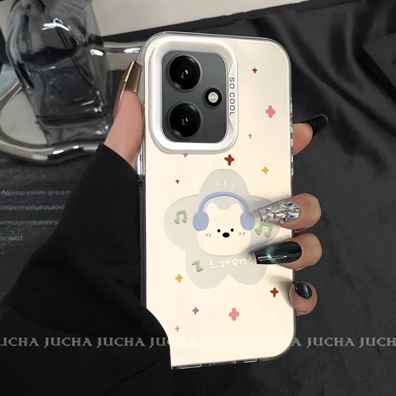 适用华为荣耀400pro手机壳小众女卡通新款400防摔超薄硅胶400por