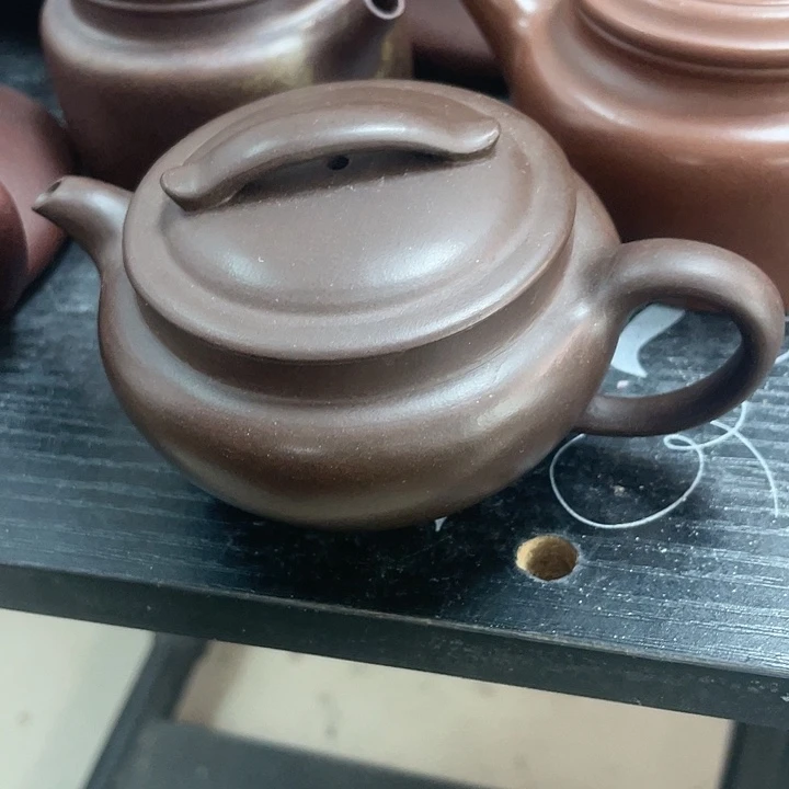 紫砂茶壶微瑕壶汉瓦130cc