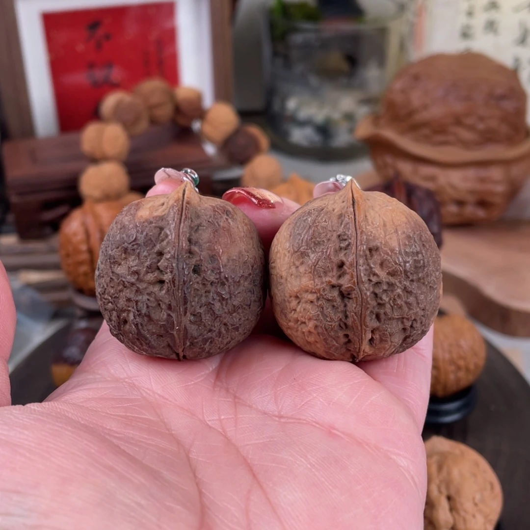 文玩核桃把件大****4七仔34尺