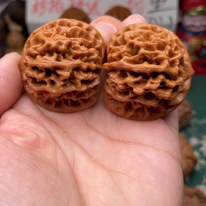 【闪购商品】把件文玩核桃38.5秦闷