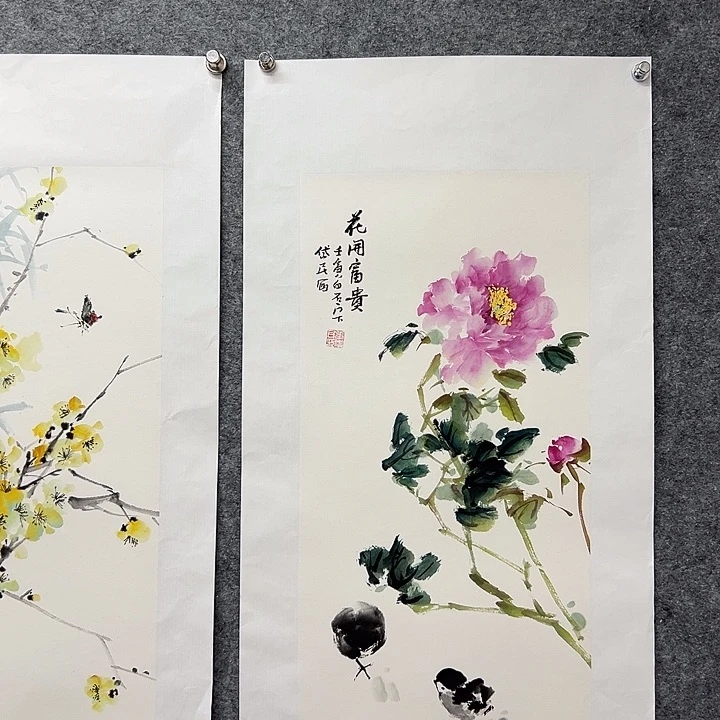 国画精品手绘国画作品