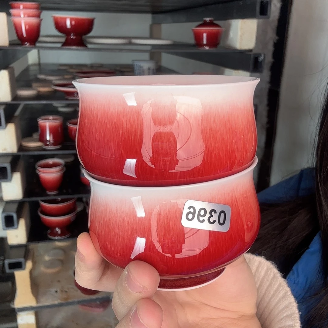 瓷片景德镇郎红陶瓷