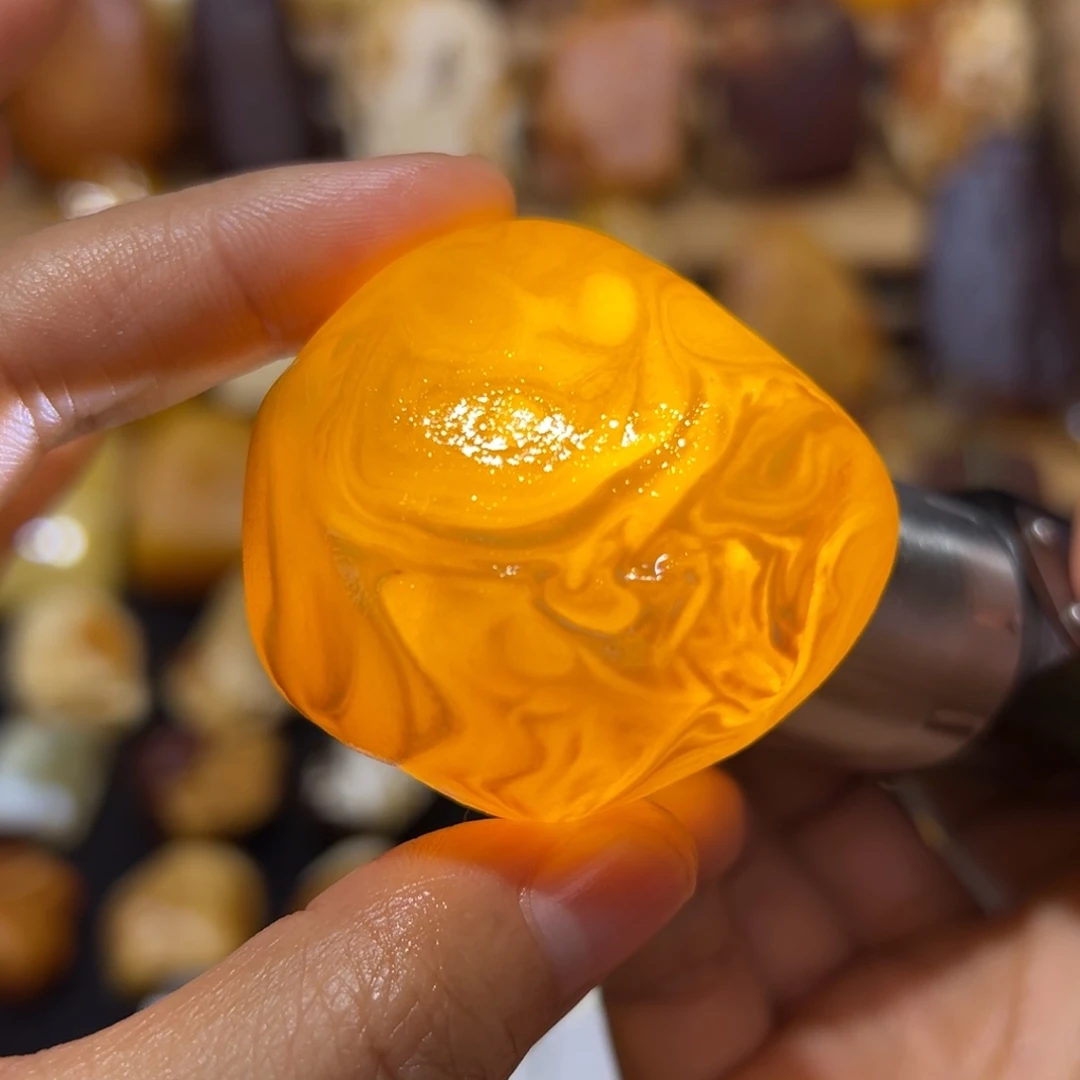 定制琥珀未镶嵌琥珀蜜蜡