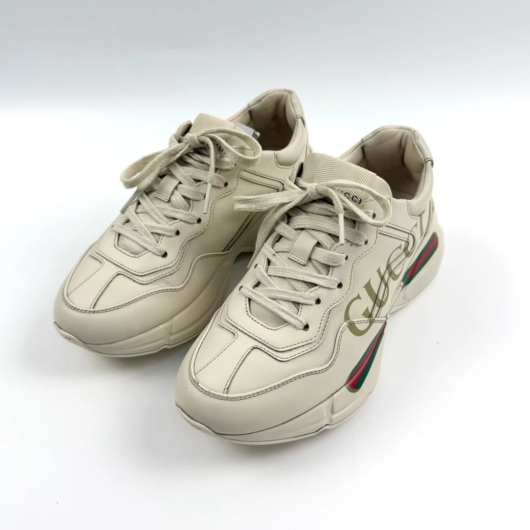 99新 GUCCI/古驰 36.5码 古驰Gucci 腰带老爹鞋 xz0385