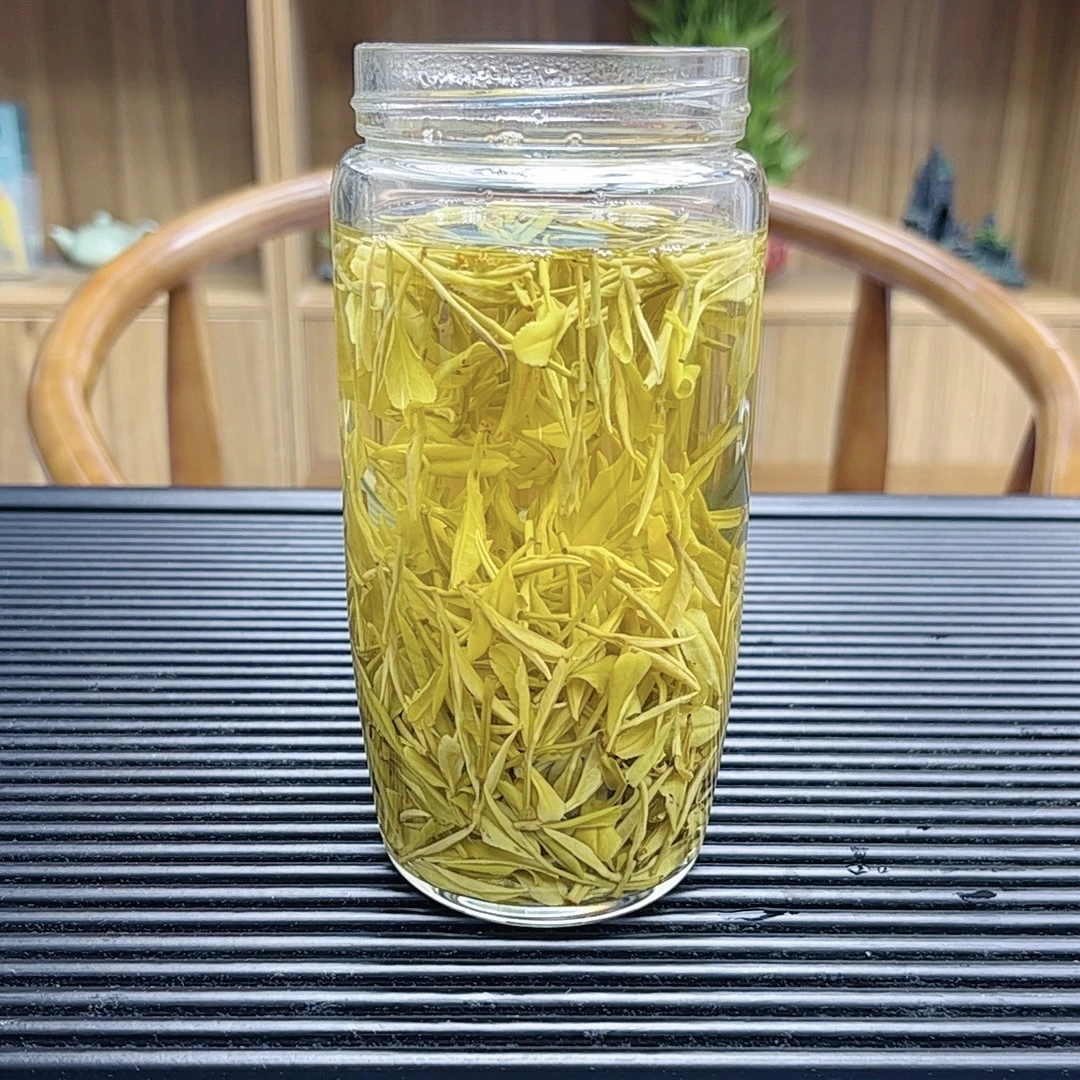 明前黄金芽A19 浙江安吉 豆香味奶香 口感浓厚回甘 耐泡 高山绿茶