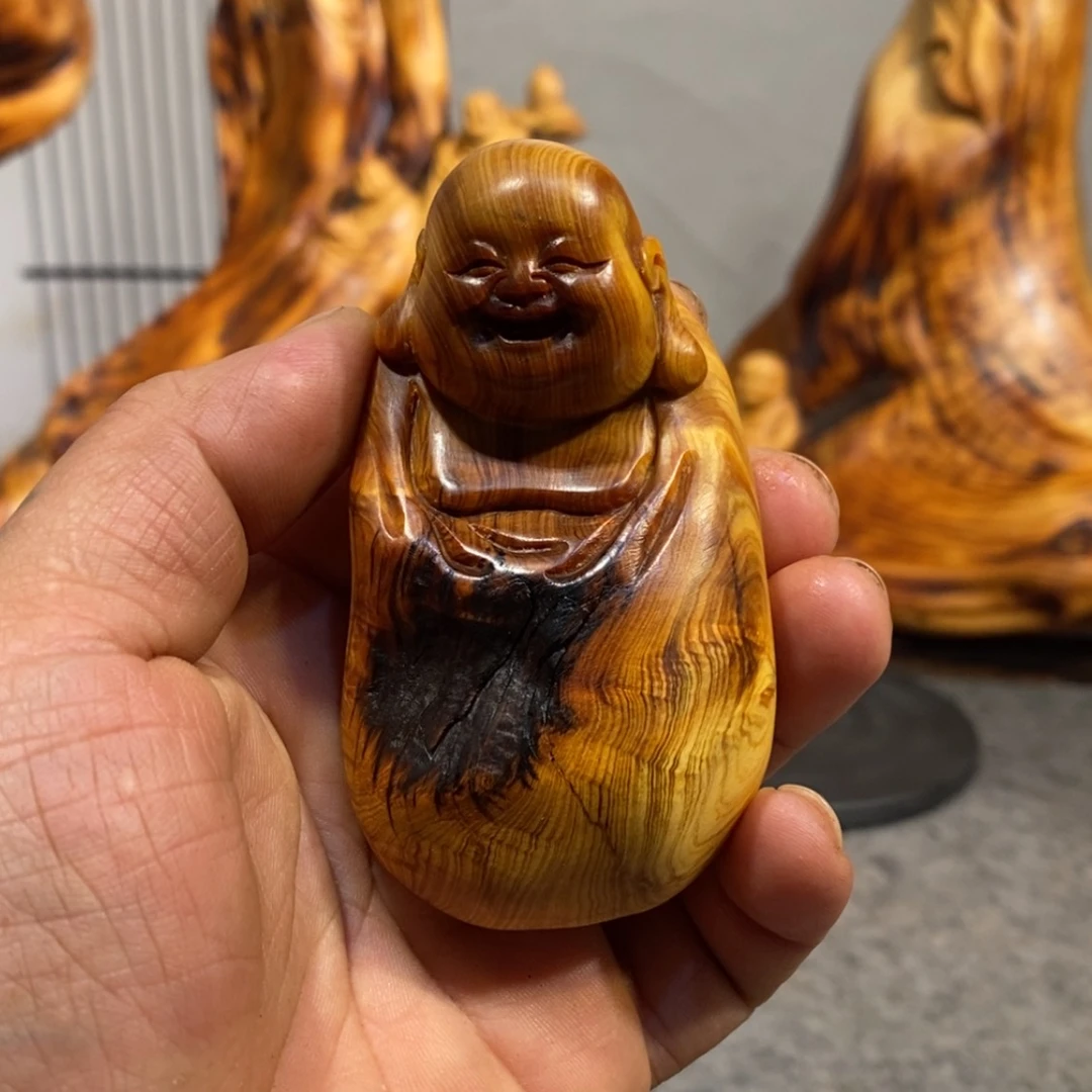 【闪购商品】柏木（崖柏）木雕工艺品摆件工艺品装饰家居客厅手把件