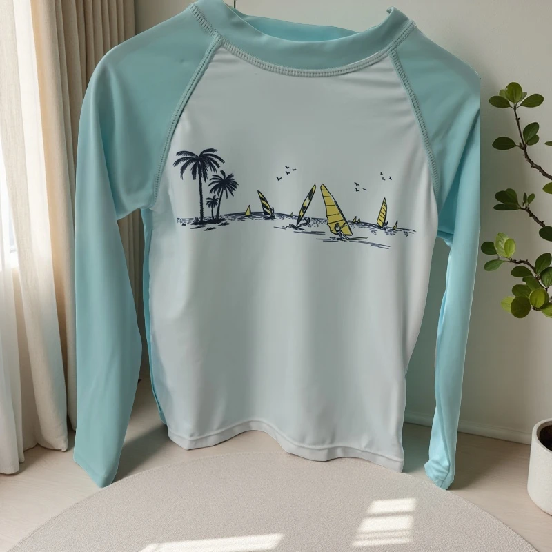 夏季新款童装女童防晒衣含50+防晒指数户外服训练运动衣儿童上衣