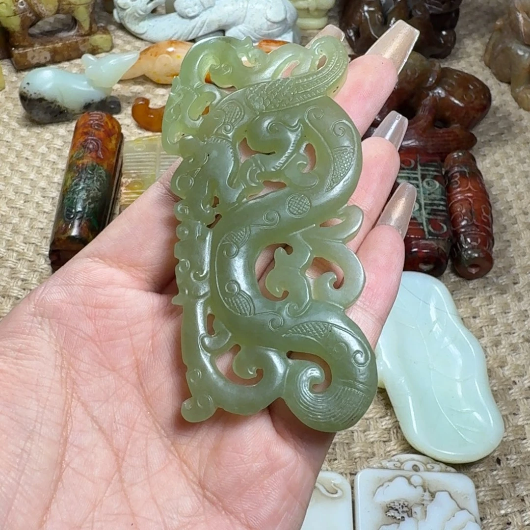 吊坠白玉菩提挂件