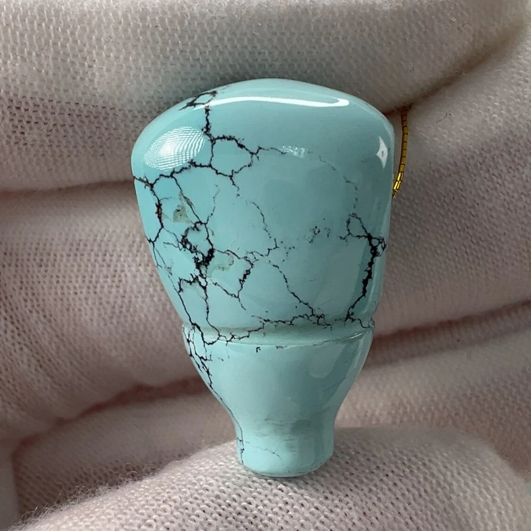 未镶嵌绿松石配饰14.7mm