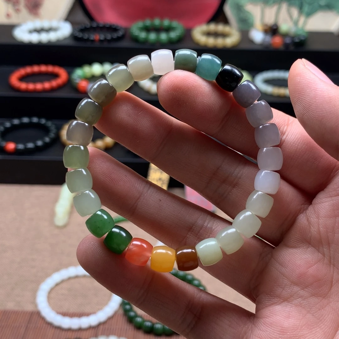 和田玉手链未镶嵌