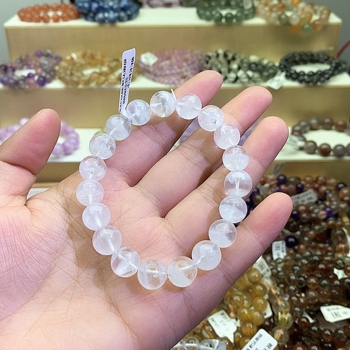 水晶手链未镶嵌莫**妙白幽灵11