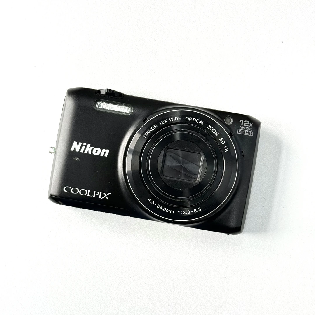 9新 Nikon/尼康 S6800 黑色  人像奶油肌 氛围感  不支持试用