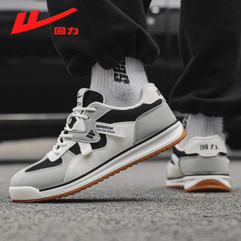 回力男款时尚休闲鞋2025春季增高跑步透气潮流百搭男运动男鞋