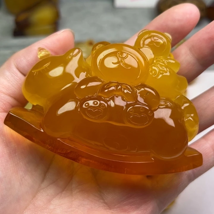 未镶嵌颈饰琥珀琥珀蜜蜡