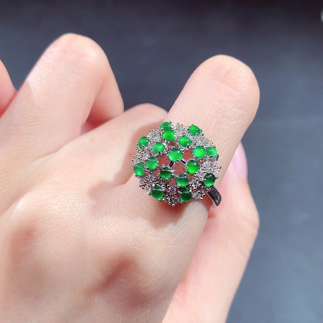 未镶嵌戒指翡翠翡翠