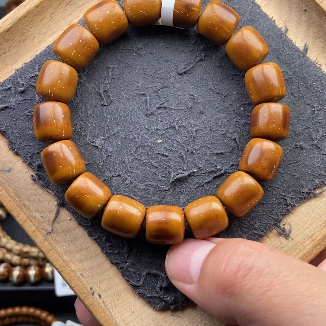 手串紫金鼠12.8mm天花板黄金甲近实心