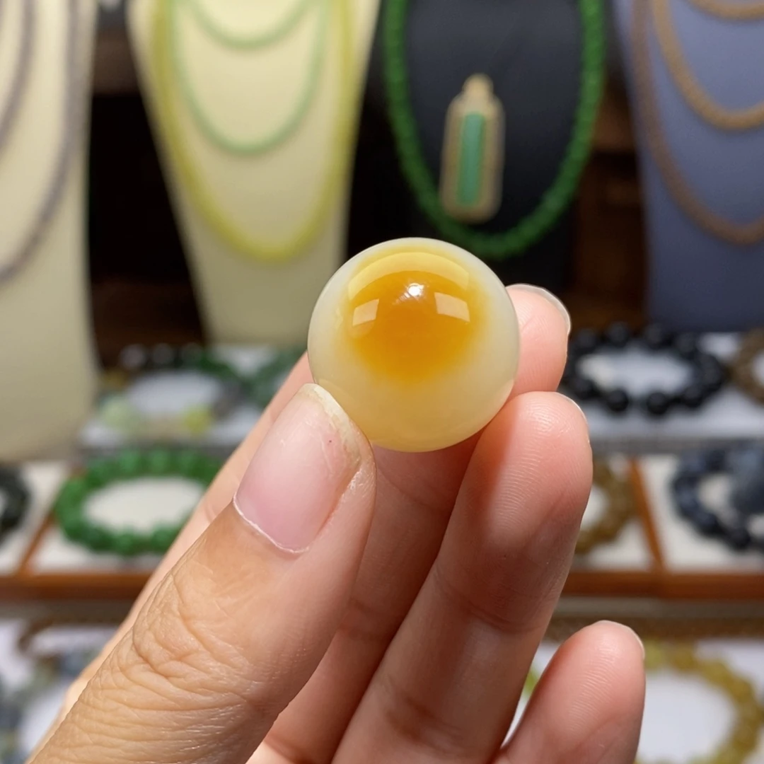 流***生和田玉未镶嵌吊坠(不含链)20