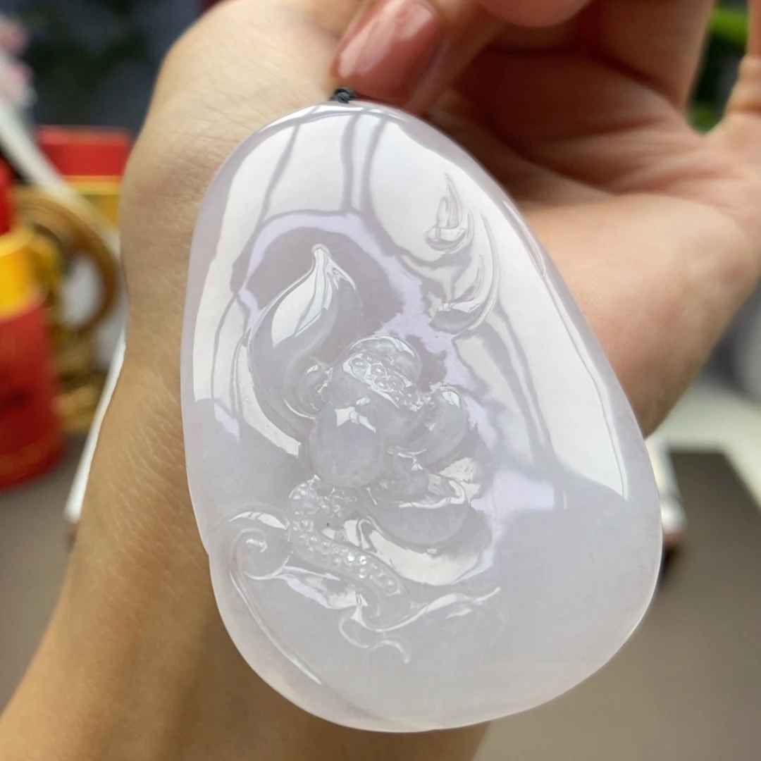 翡翠未镶嵌颈饰吊坠87