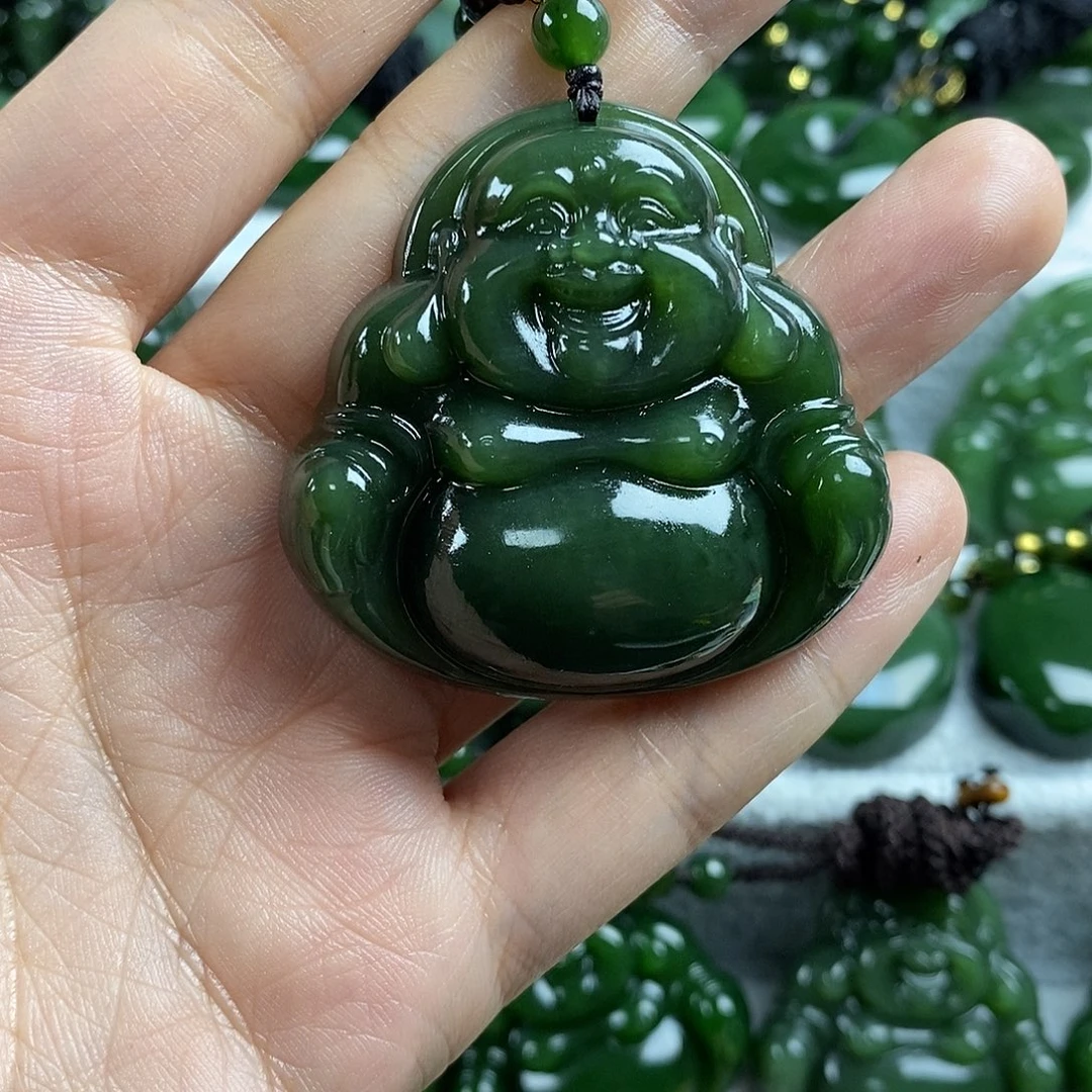 和田玉（碧玉）未镶嵌颈饰
