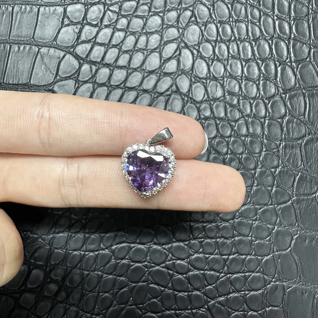 JDP1208阿鲁沙-典藏轻奢紫罗兰-精工925吊坠