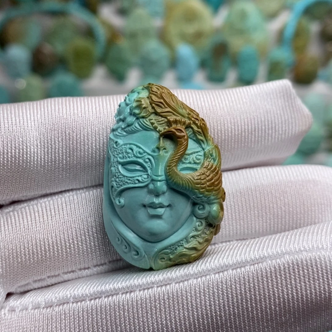 绿松石未镶嵌绿松石